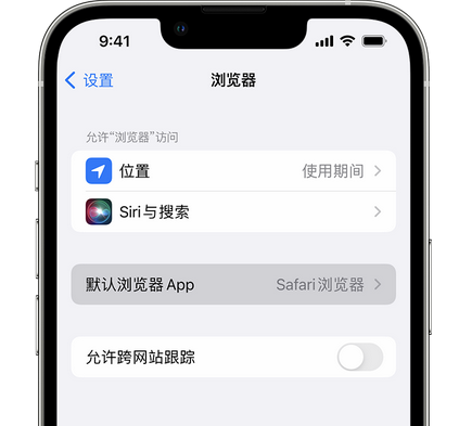 武穴苹果手机维修店分享如何在iPhone上设置默认浏览器 